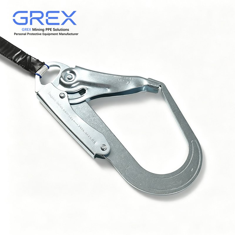 GREX Snap Hooks for Mining Full Body Harnesses - Mining PPE Solutions