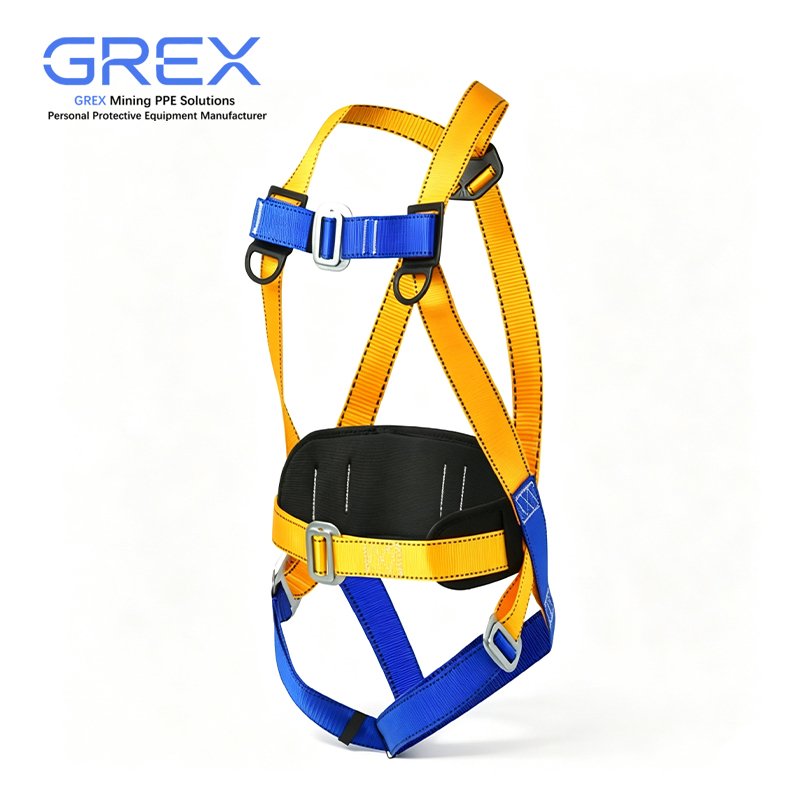 GREX Mining Full Body Safety Harnesses - Work Positioning Harnesses - Mining PPE Solutions
