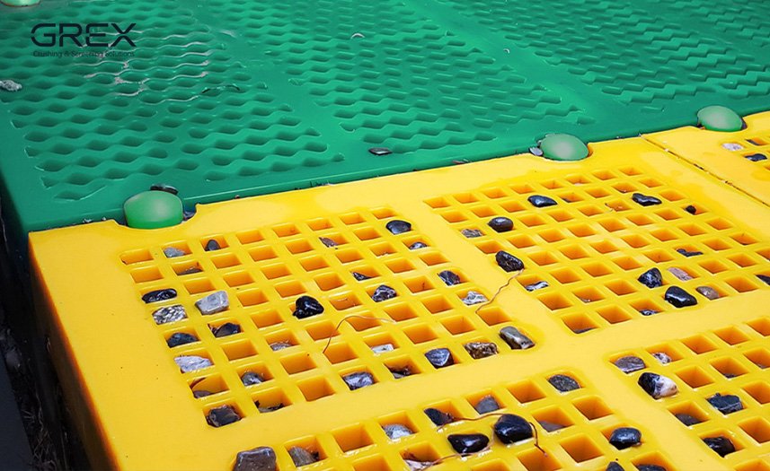 GREX Polyurethane Modular Screen Panels - Mining PU Screening Media