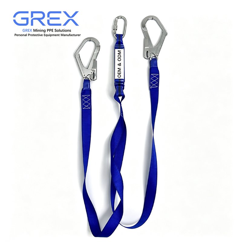 GREX Shock‑Absorbing Safety Lanyard 1