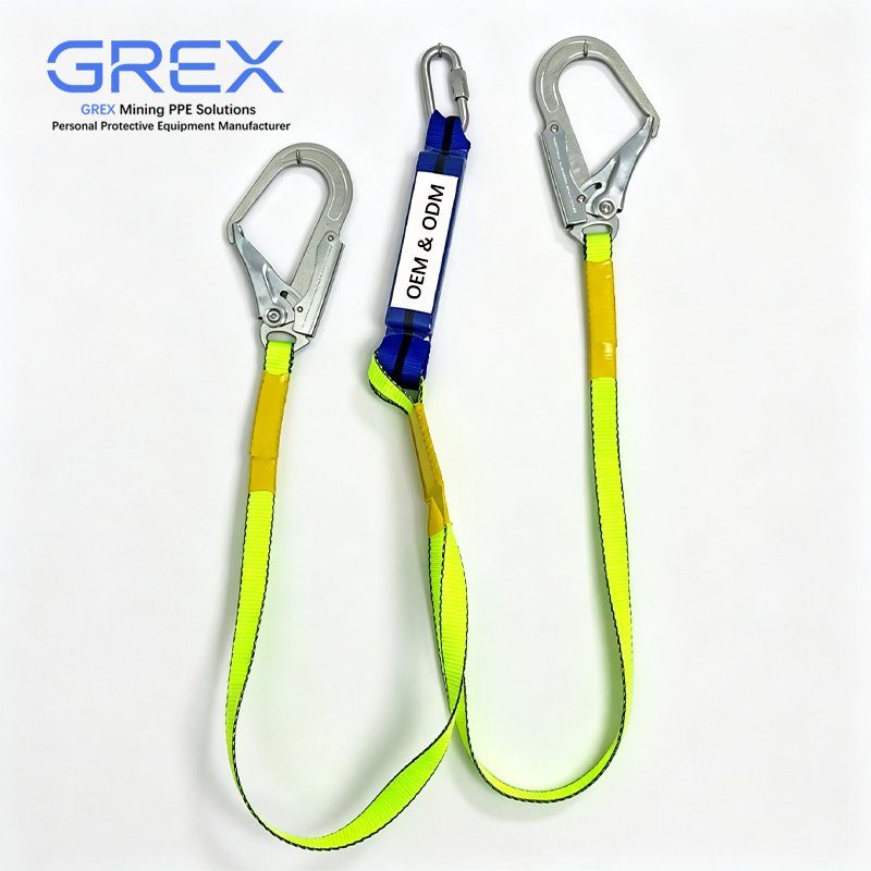 GREX Shock‑Absorbing Safety Lanyard 2 1