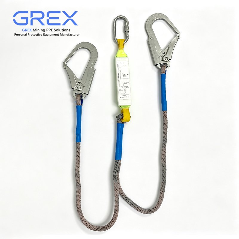 GREX Shock‑Absorbing Safety Lanyard 4 1