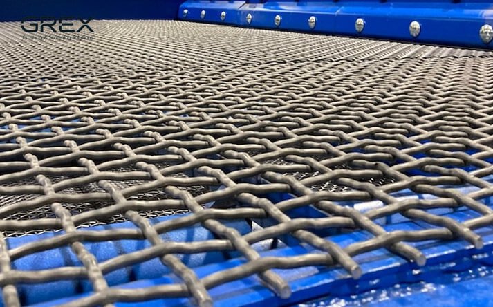 Woven Wire Screens – GREX Mining Screen Manufacturer